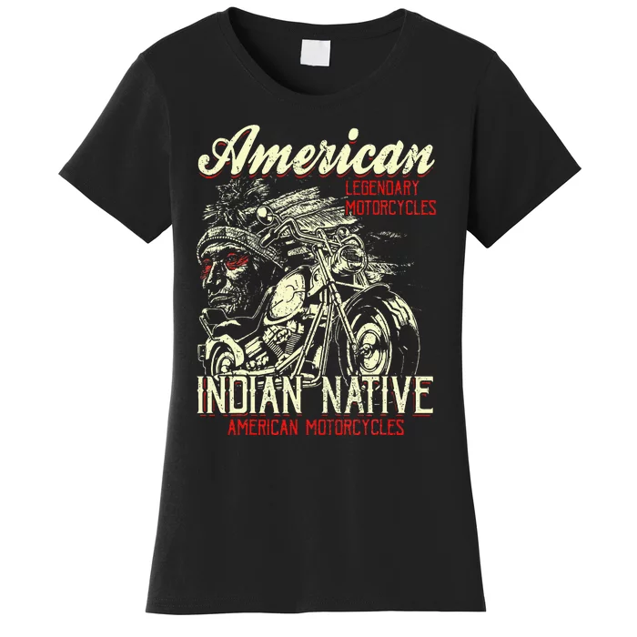 Retro Vintage American For Old Biker Women's T-Shirt