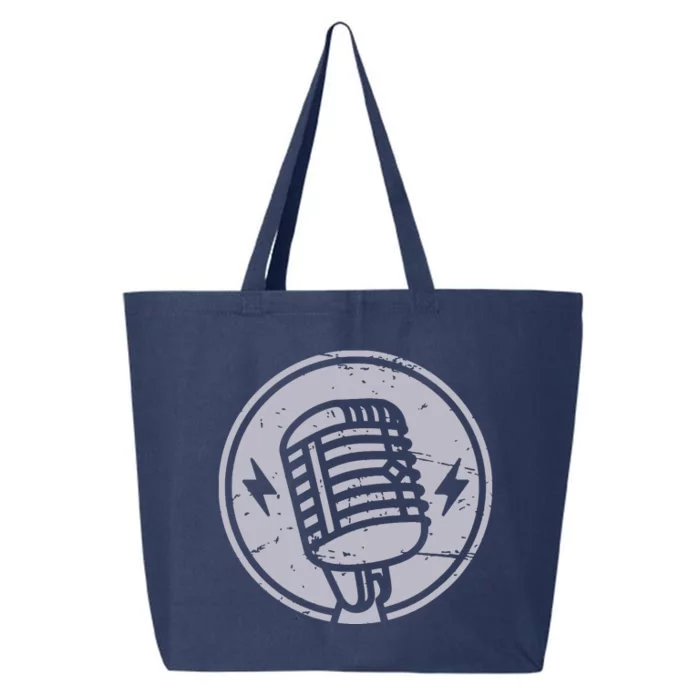 Retro Vintage Audio Engineer Sound Guy 25L Jumbo Tote