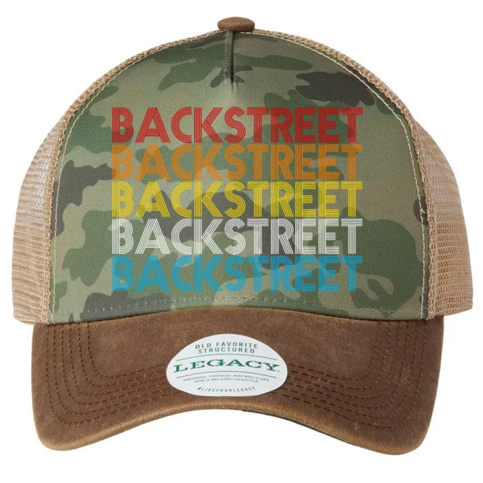 Retro Vintage Backstreet Legacy Tie Dye Trucker Hat