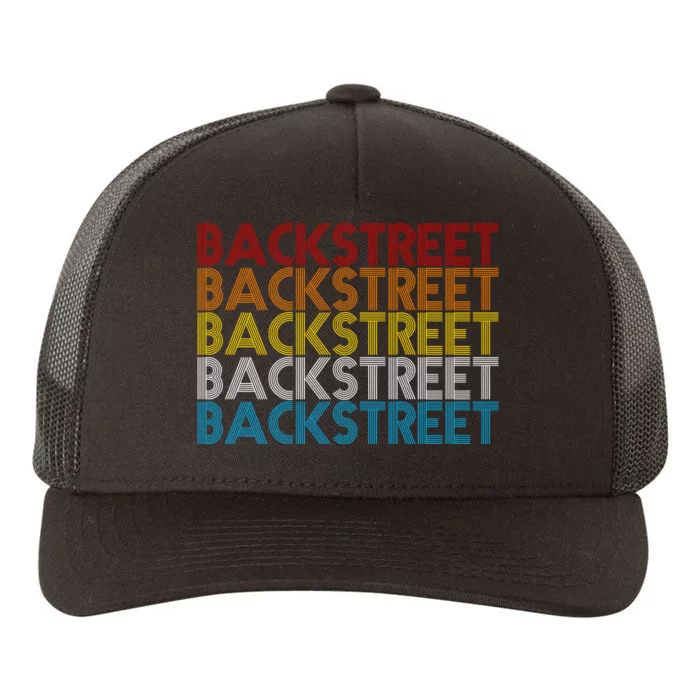 Retro Vintage Backstreet Yupoong Adult 5-Panel Trucker Hat