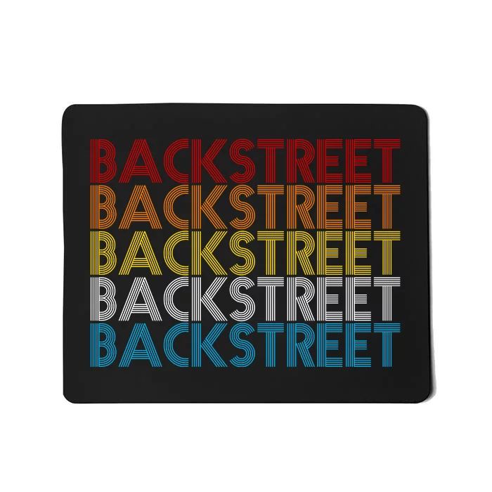 Retro Vintage Backstreet Mousepad