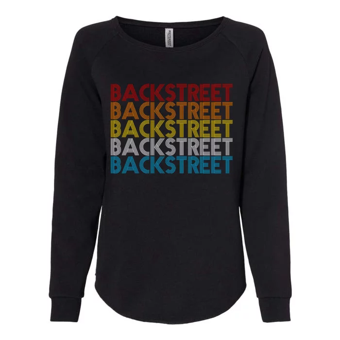 Retro Vintage Backstreet Womens California Wash Sweatshirt