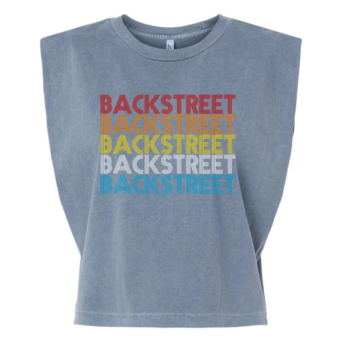 Retro Vintage Backstreet Garment-Dyed Women's Muscle Tee