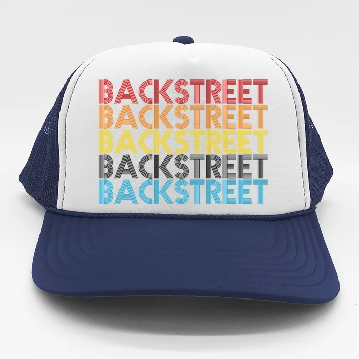 Retro Vintage Backstreet Trucker Hat