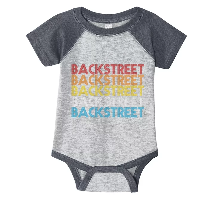 Retro Vintage Backstreet Infant Baby Jersey Bodysuit