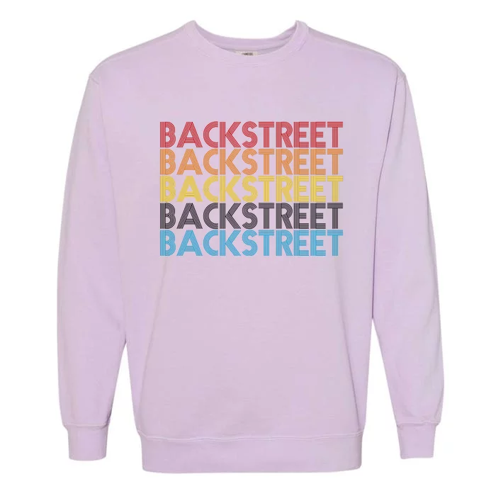 Retro Vintage Backstreet Garment-Dyed Sweatshirt