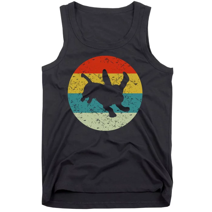 Retro Vintage Basset Hound Tank Top