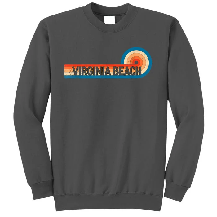 Retro VIRGINIA BEACH Vintage City VIRGINIA BEACH Tall Sweatshirt