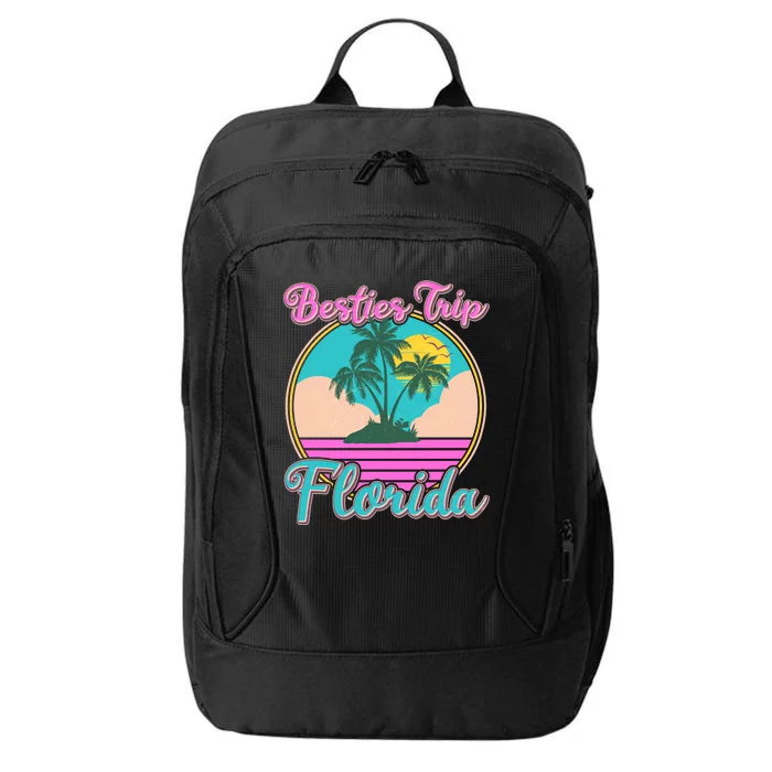 Retro VIntage Besties Trip Florida City Backpack