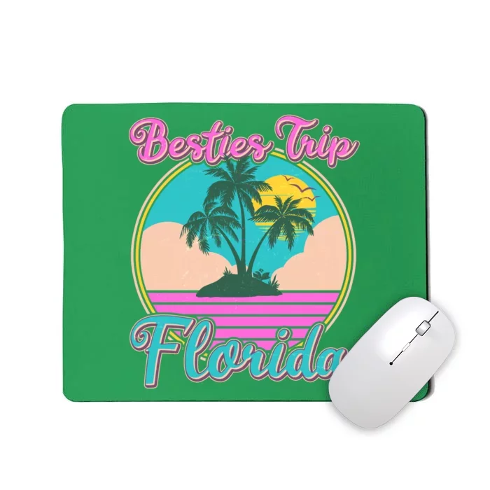 Retro VIntage Besties Trip Florida Mousepad