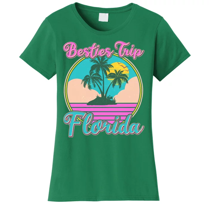 Retro VIntage Besties Trip Florida Women's T-Shirt