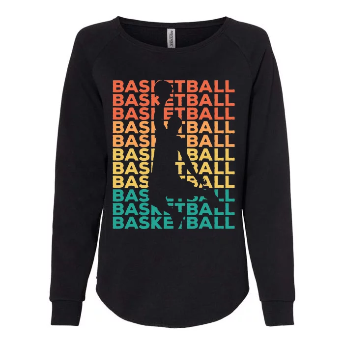 Retro Vintage Basketball Gift For Basketball Players Womens California Wash Sweatshirt