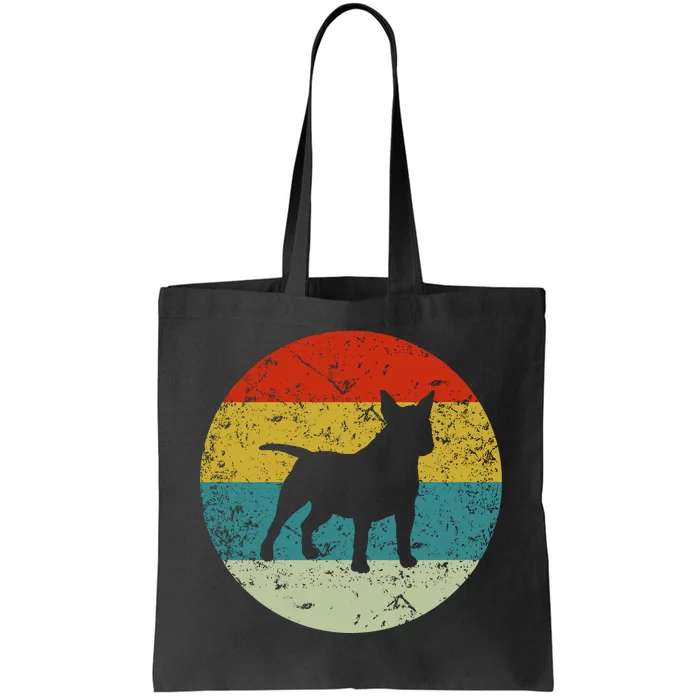 Retro Vintage Bullterrier Tote Bag