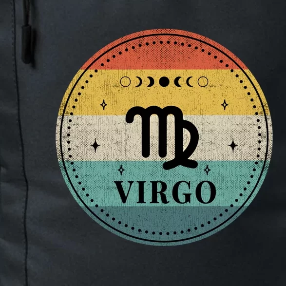 Retro Virgo Birthday Zodiac Sign Virgo Cute Gift Daily Commute Backpack