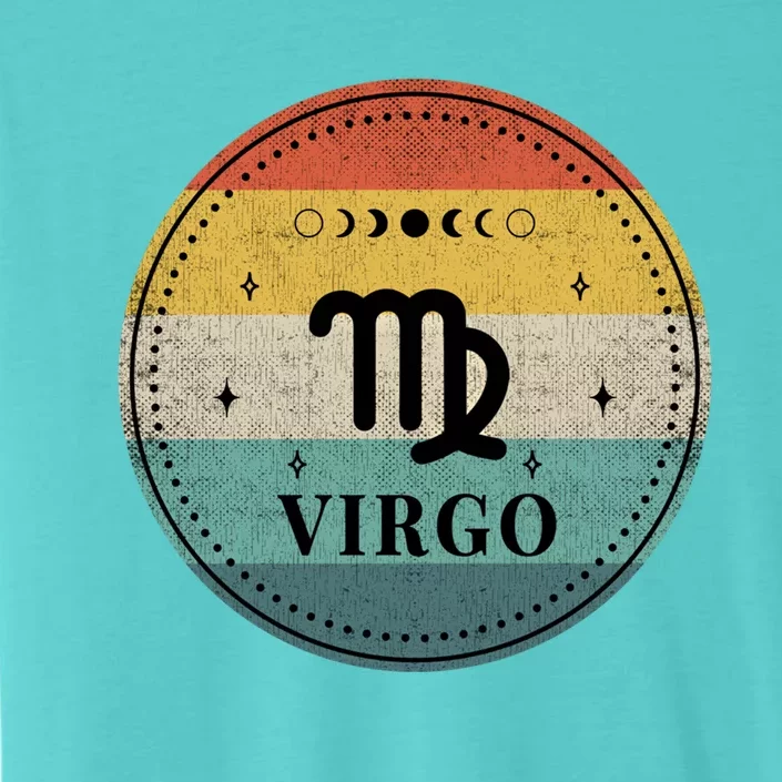 Retro Virgo Birthday Zodiac Sign Virgo Cute Gift ChromaSoft Performance T-Shirt