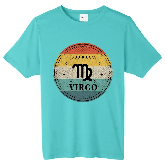 Retro Virgo Birthday Zodiac Sign Virgo Cute Gift ChromaSoft Performance T-Shirt