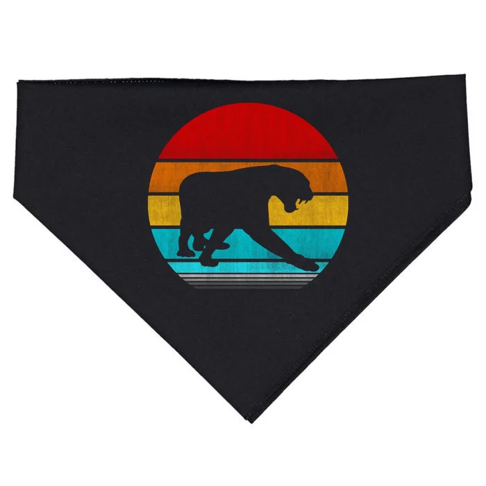 Retro Vintage Black Panther USA-Made Doggie Bandana