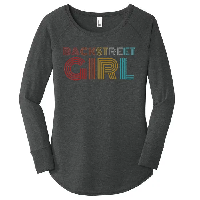 Retro Vintage Backstreet Girl Women's Perfect Tri Tunic Long Sleeve Shirt