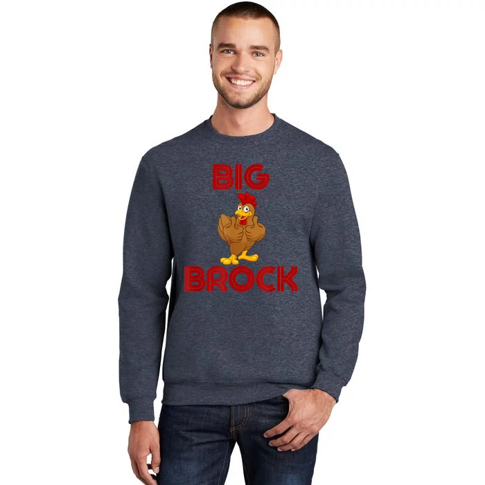 Retro Vintage Big Cock Brock Humor Sweatshirt