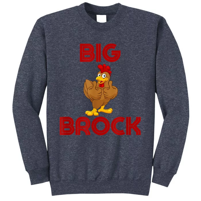 Retro Vintage Big Cock Brock Humor Sweatshirt