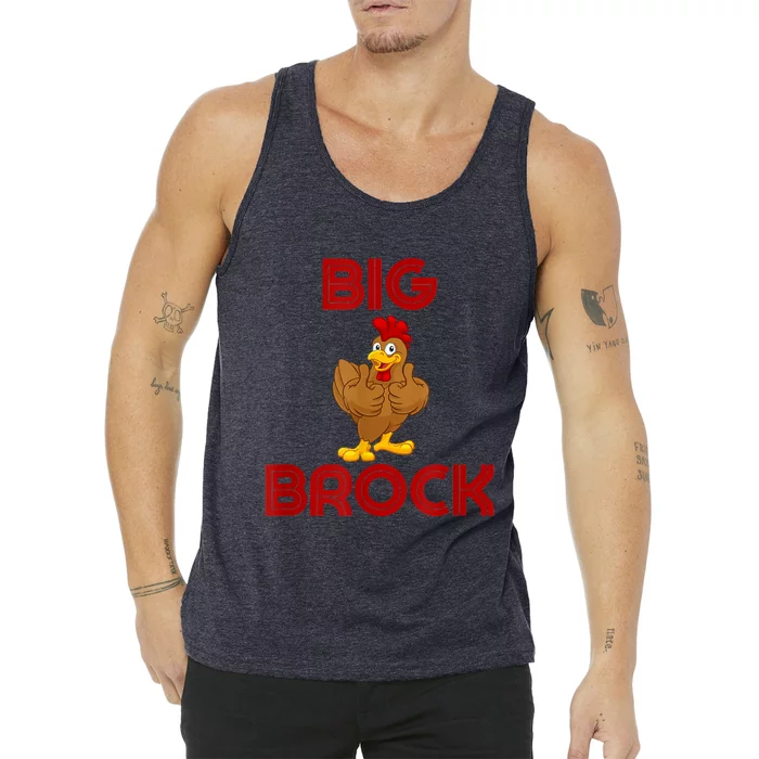 Retro Vintage Big Cock Brock Humor Tank Top