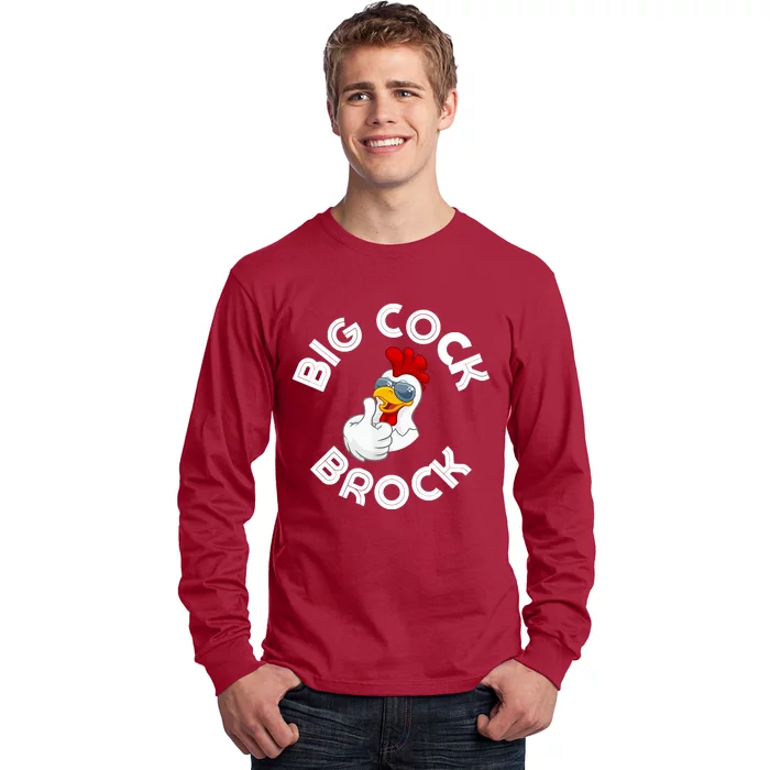 Retro Big Cock Brock Humor T-Shirt