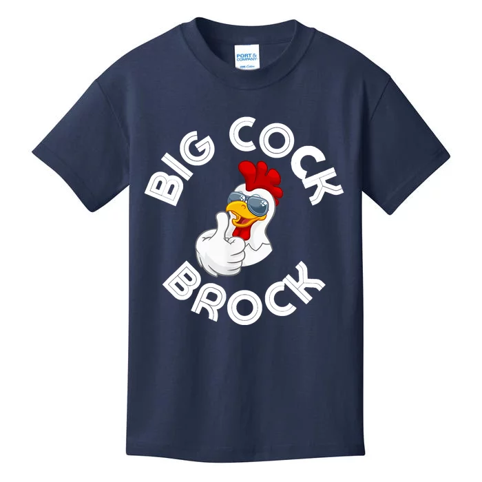 TeeShirtPalace | Retro Vintage Big Cock Brock Humor Kids T-Shirt