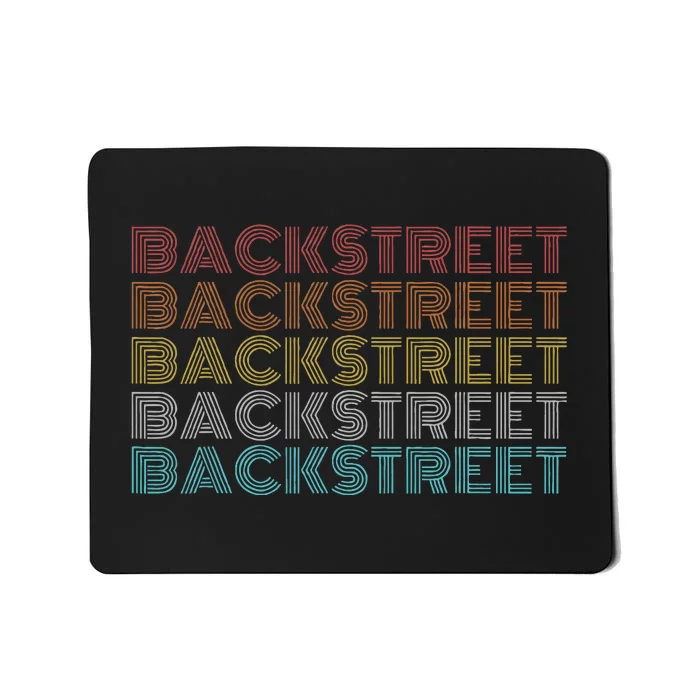 Retro Vintage Backstreet Mousepad