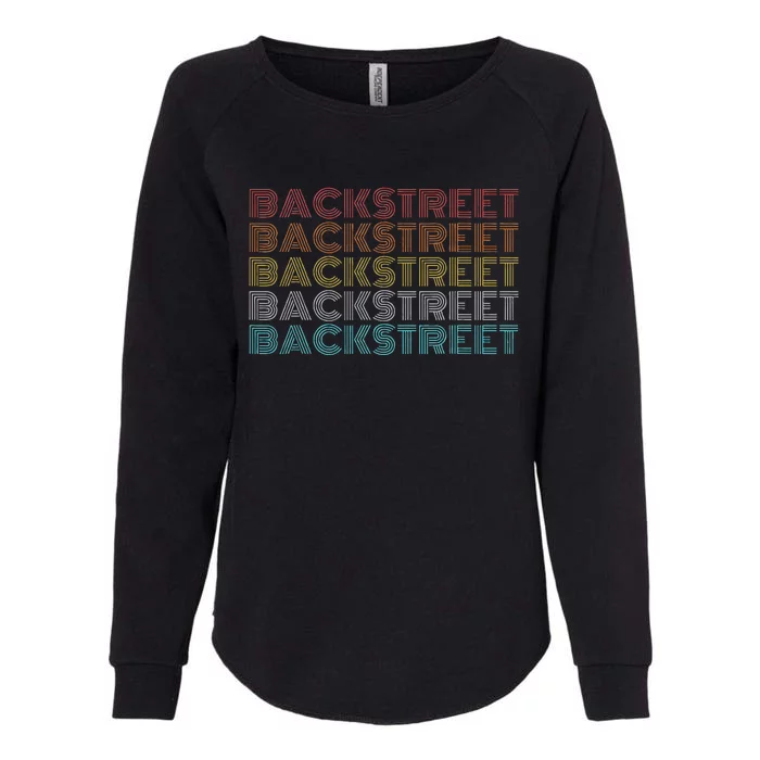 Retro Vintage Backstreet Womens California Wash Sweatshirt