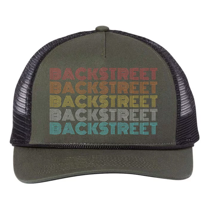 Retro Vintage Backstreet Retro Rope Trucker Hat Cap