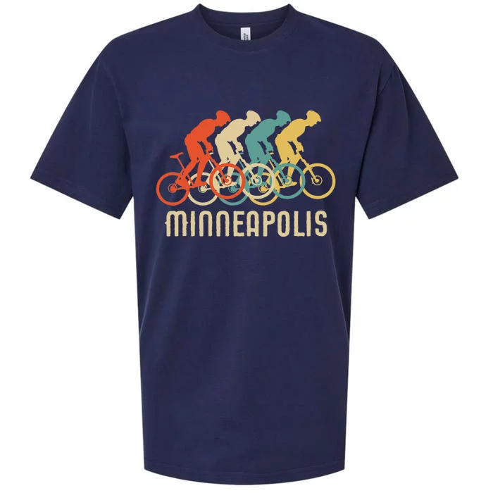 Retro Vintage Bike Minneapolis Minnesota Sueded Cloud Jersey T-Shirt