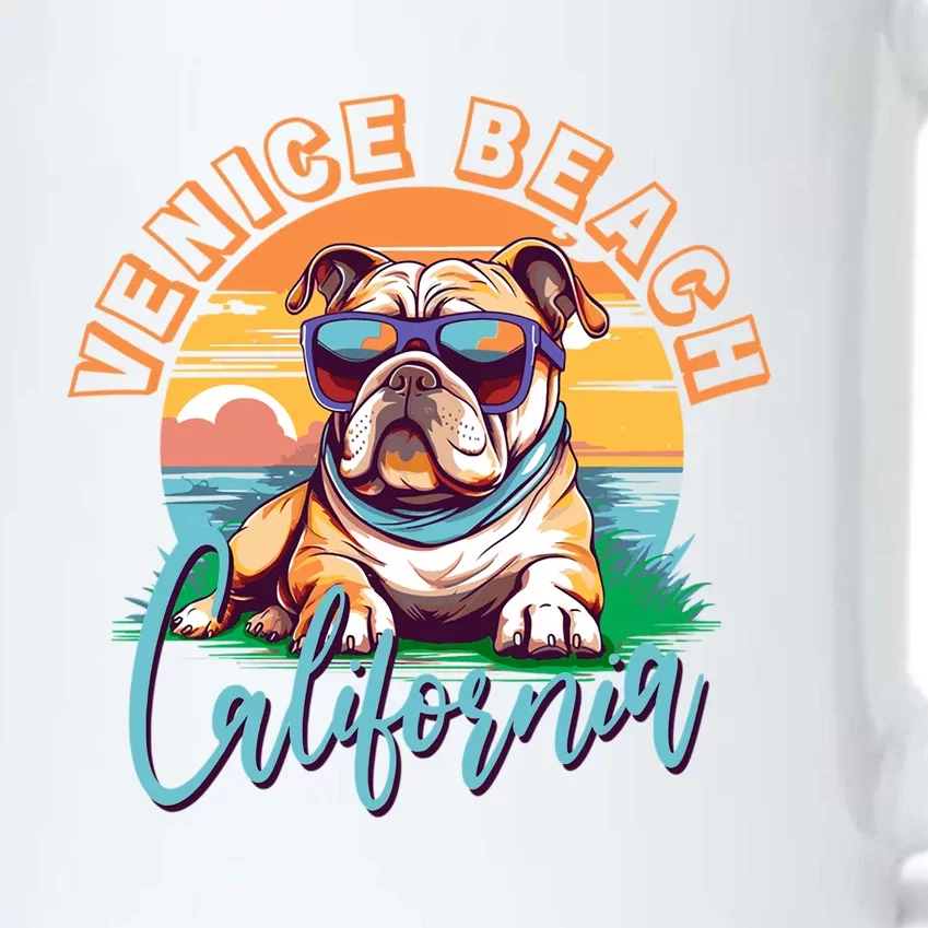 Retro Venice Beach California Beach Black Color Changing Mug