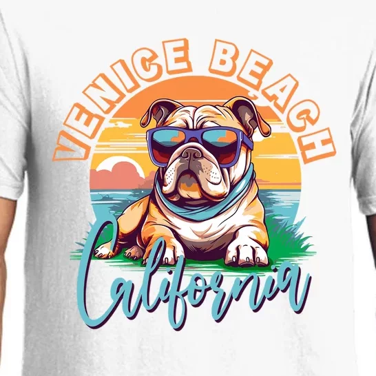 Retro Venice Beach California Beach Pajama Set