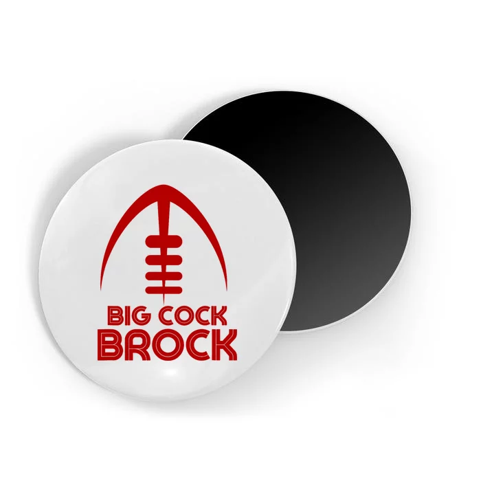 Retro Vintage Big Cock Brock Humor Magnet