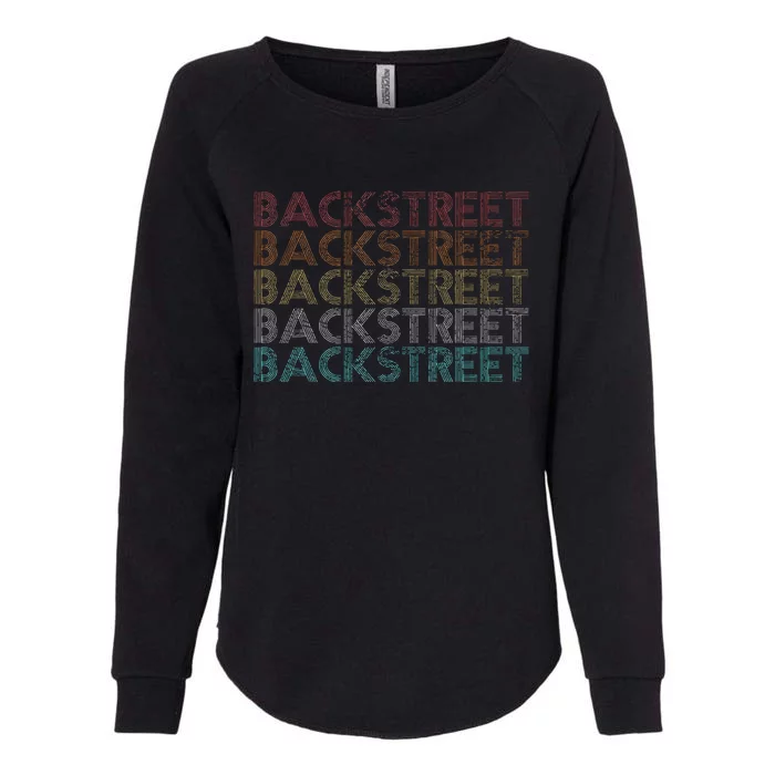 Retro Vintage Backstreet Womens California Wash Sweatshirt