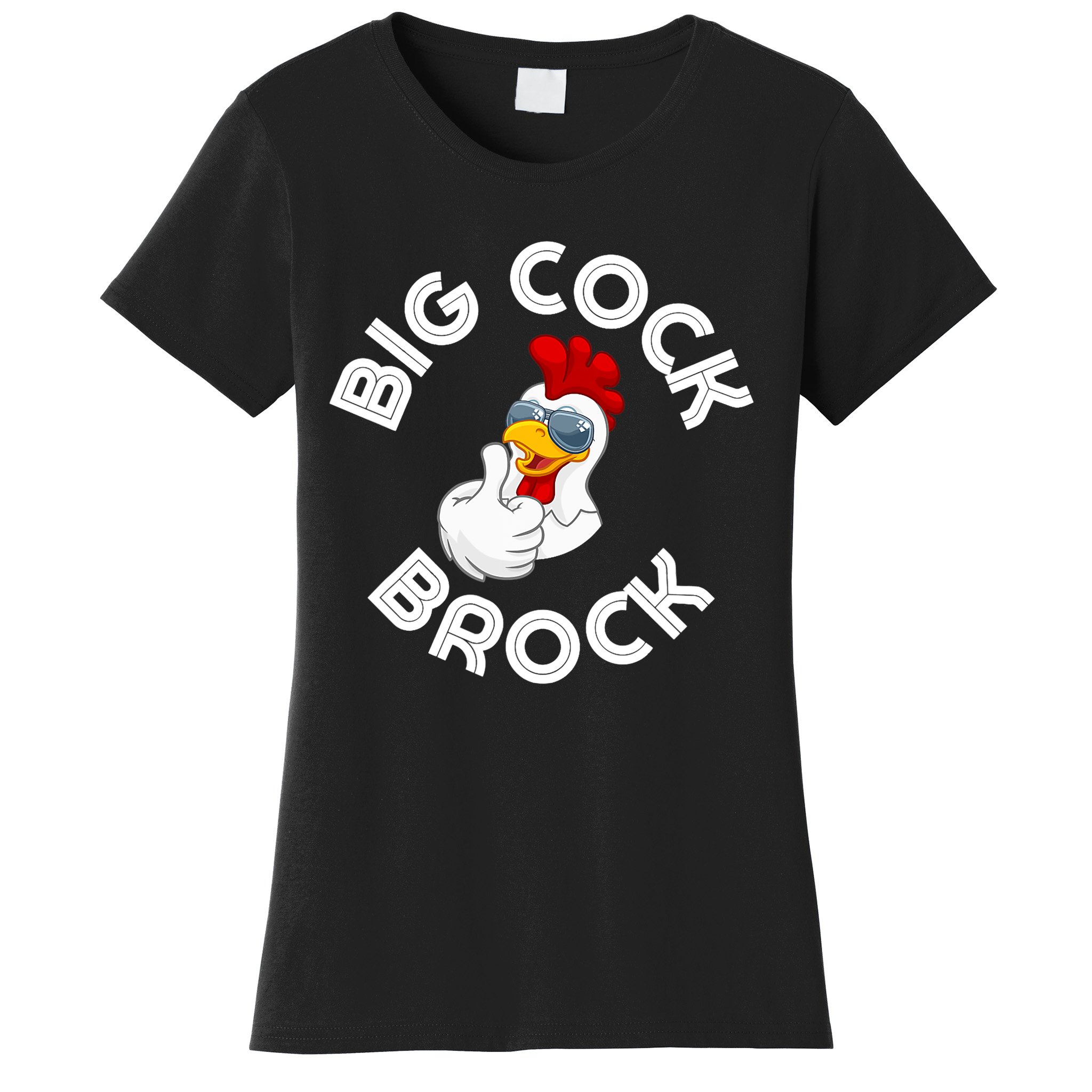 Big Cock Brock T-Shirt Humor Parody Vintage Retro Cartoon