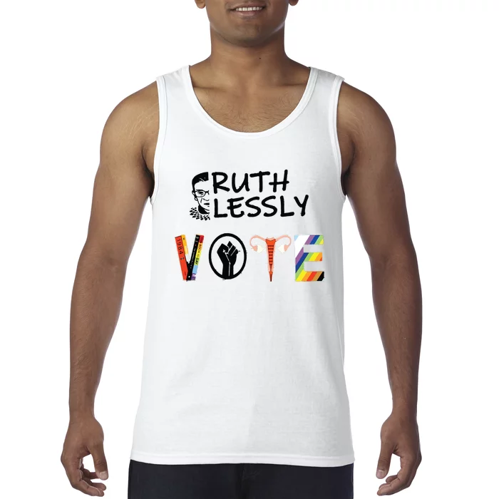 Ruthlessly Vote Banned Books Tank Top