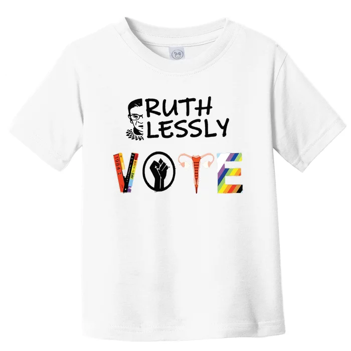 Ruthlessly Vote Banned Books Toddler T-Shirt