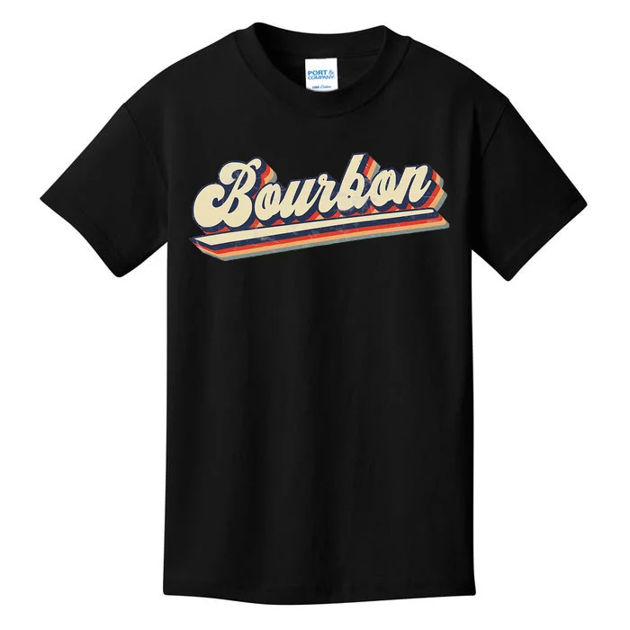 Retro Vintage Bourbon Whisky & Whiskey Kids T-Shirt