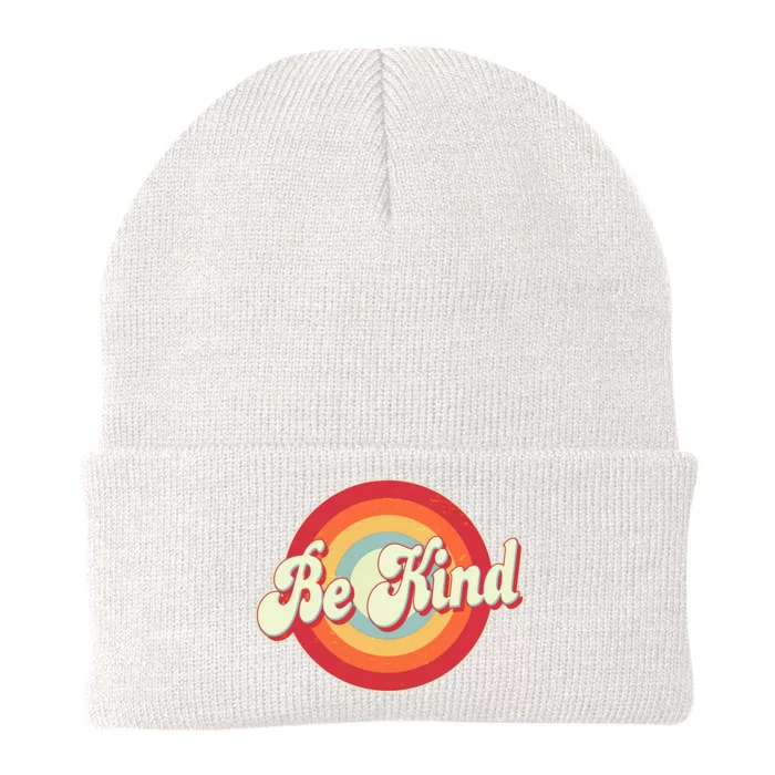 Retro Vintage Be Kind Knit Cap Winter Beanie