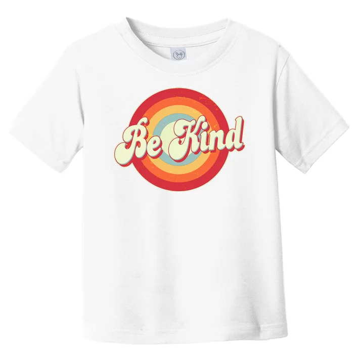 Retro Vintage Be Kind Toddler T-Shirt