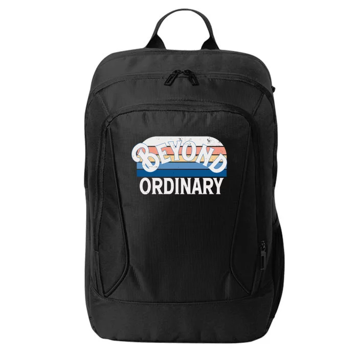 Retro Vintage Beyond Ordinary City Backpack