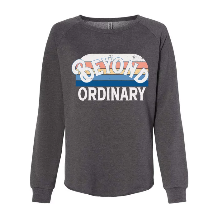 Retro Vintage Beyond Ordinary Womens California Wash Sweatshirt