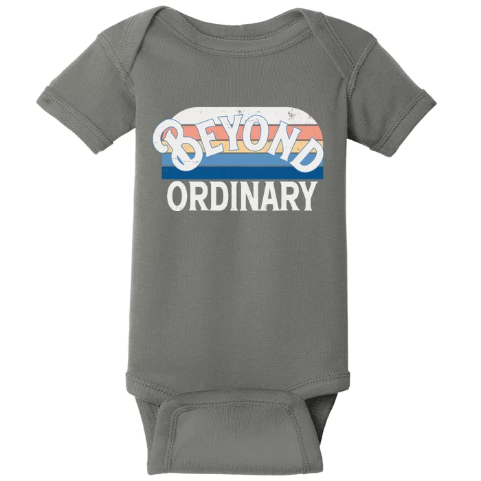 Retro Vintage Beyond Ordinary Baby Bodysuit