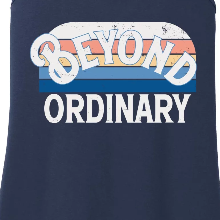 Retro Vintage Beyond Ordinary Ladies Essential Tank