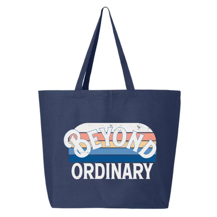 Retro Vintage Beyond Ordinary 25L Jumbo Tote