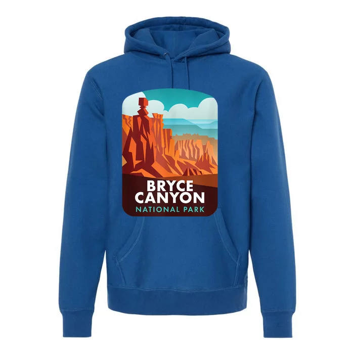 Retro Vintage Bryce Canyon National Park Premium Hoodie