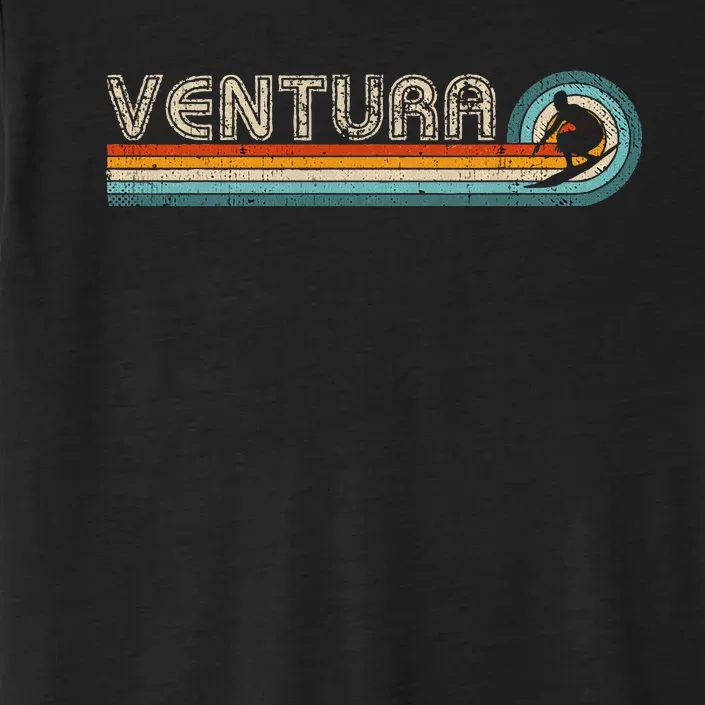 Retro Ventura California Surfing Outfit 1980s Ventura ChromaSoft Performance T-Shirt