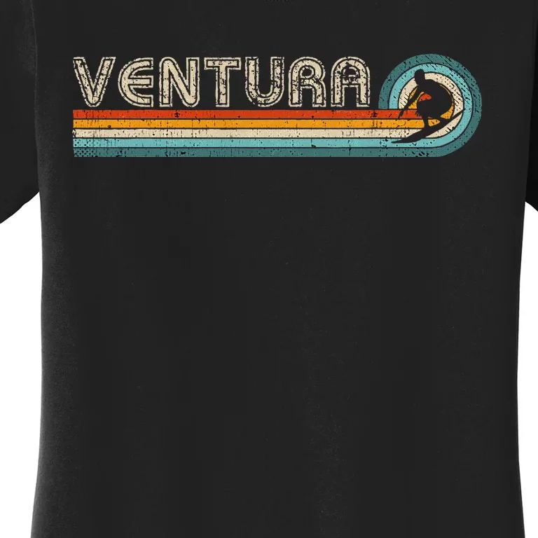 Retro Ventura California Surfing Outfit 1980s Ventura Women's T-Shirt