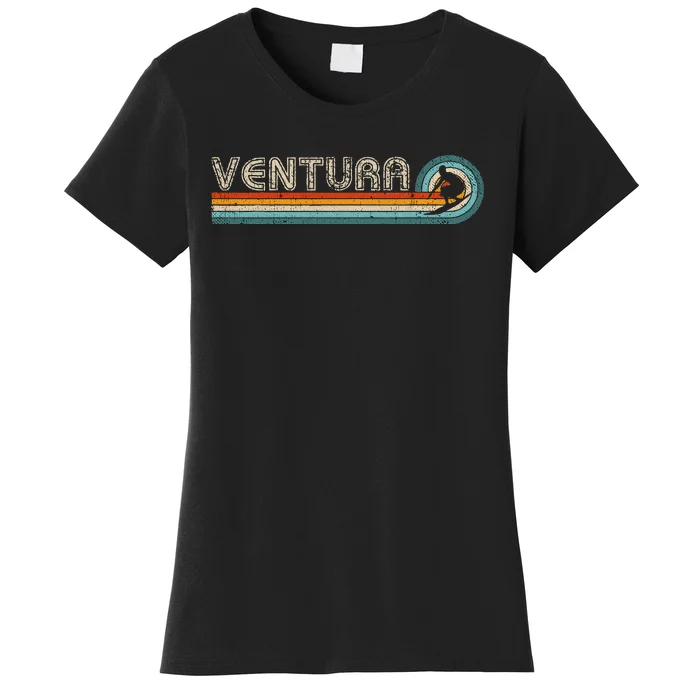 Retro Ventura California Surfing Outfit 1980s Ventura Women's T-Shirt